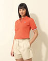 U.S. Polo Assn. Women Regular Fit Solid Polo Shirt