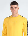 Flying Machine Crew Neck Brand Tape Sweatshirt