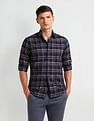Arrow Sport Tartan Checked Cotton Shirt