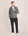 U.S. Polo Assn. High Neck Long Sleeve Casual Jacket