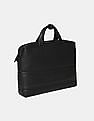 Calvin Klein Men Black Striped Logo Laptop Bag