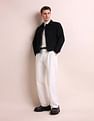 Arrow Newyork Solid Patch Pocket Jacket