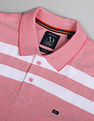 AD by Arvind Horizontal Stripe COOL-IT Real Deal Polo Shirt