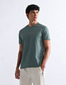 USPA Active Solid Slim Fit T-Shirt