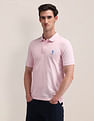 U.S. Polo Assn. Solid Slim Fit Polo Shirt