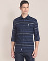 U.S. Polo Assn. Cutaway Collar Horizontal Stripe Shirt