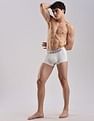 Calvin Klein Underwear Low Rise Solid Off-White Trunks