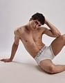 Calvin Klein Underwear Low Rise Solid Off-White Trunks