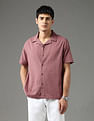 Arrow Sport Solid Regular Fit Night Is Young Shirt