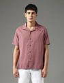 Arrow Sport Solid Regular Fit Night Is Young Shirt