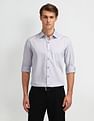 Arrow Solid Manhattan Slim Fit Shirt