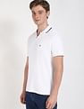 Tommy Hilfiger Solid Regular-Fit Cotton Polo Shirt