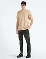 Flying Machine Corduroy Embroidered Trousers