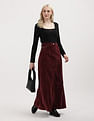 Tommy Hilfiger Slim Fit Corduroy Maxi Skirt