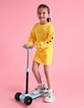 U.S. Polo Assn. Kids Girls Cotton Printed Skorts