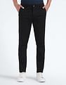 Flying Machine Twill Geometric Print Trousers