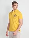 U.S. Polo Assn. Denim Co. Solid Muscle Fit Polo Shirt