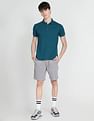 Flying Machine Patch Pocket Pique Polo Shirt