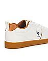 U.S. Polo Assn. Contrast Sole Lace Up Vador Sneakers