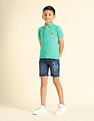 U.S. Polo Assn. Kids Boys Regular Fit Pure Cotton Polo Shirt
