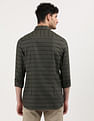 Tommy Hilfiger Heather Horizontal Striped Slim Fit Shirt