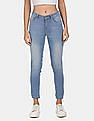 Flying Machine Women Twiggy Super Skinny Fit Stone Wash Jeans