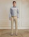 Arrow Tailored Fit Jaquard Shirt