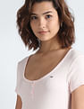 Tommy Hilfiger Slim Stretch Ribbed T-Shirt
