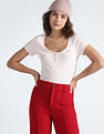 Tommy Hilfiger Slim Stretch Ribbed T-Shirt