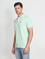 Arrow Sports Heathered Pique Knit Polo Shirt