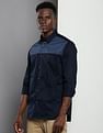 Tommy Hilfiger Colour Block Sateen Shirt