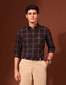 U.S. Polo Assn. Plaid Checked Pure Cotton Shirt