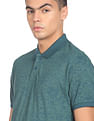 Flying Machine All Over Floral Print Cotton Polo Shirt