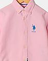 U.S. Polo Assn. Kids Boys Long Sleeve Solid Shirt