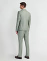 Arrow Solid Tailored Fit Three Piece Suit