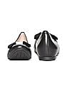 Cole Haan Black Grand.OS Tali Soft Bow Ballet Flats