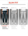 Flying Machine Slim Straight Stone Wash Jeans