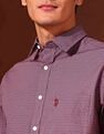 U.S. Polo Assn. Floral Printed Tailored Fit Shirt