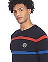 U.S. Polo Assn. Crew Neck Striped Sweater