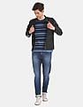 U.S. Polo Assn. Zip Up Front Solid Biker Jacket