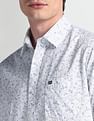Arrow Sport All Over Print Manhattan Slim Fit Shirt