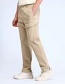 Flying Machine Solid Slim Fit Trousers