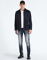 Flying Machine Jackson Skinny Fit Distressed Jeans