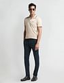 Arrow Sport Slim Fit Geometric Patterned Trousers