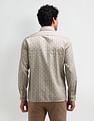 Arrow Newyork Manhattan Slim Fit Abstract Shirt