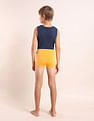 USPA Innerwear Boys Cotton Spandex Solid Trunks - Pack Of 3