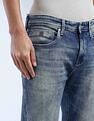Flying Machine Slash Slim Tapered Fit Authentic Premium Jeans