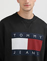 Tommy Hilfiger Brand Print Relaxed Sweatshirt