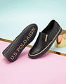 U.S. Polo Assn. Women Canvas Solid Anna Slip On Shoes