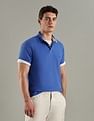 Tommy Hilfiger Solid Regular-Fit Cotton Polo T-Shirt